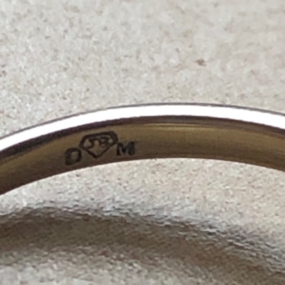 Heart Shape Genuine Diamond 14K White Gold… - Picture 11 of 15